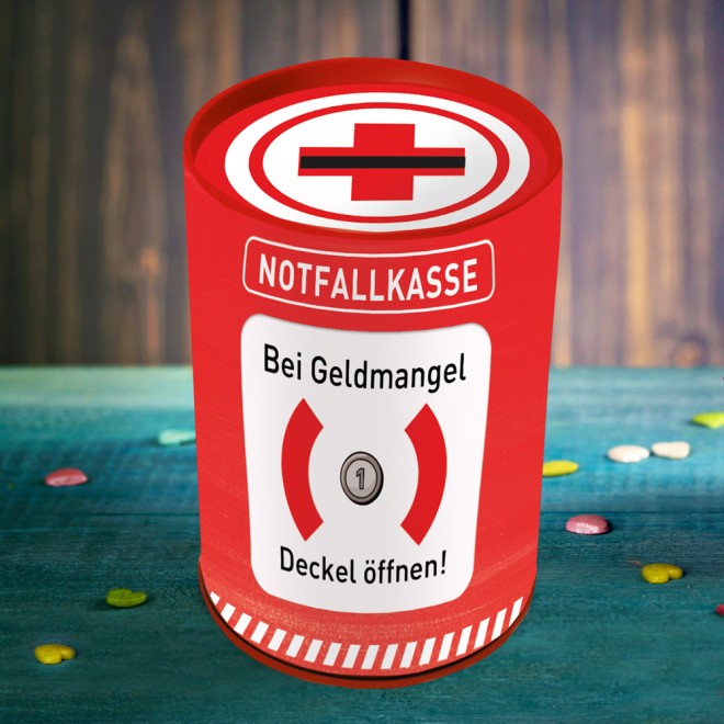 Spardose "Notfallkasse"