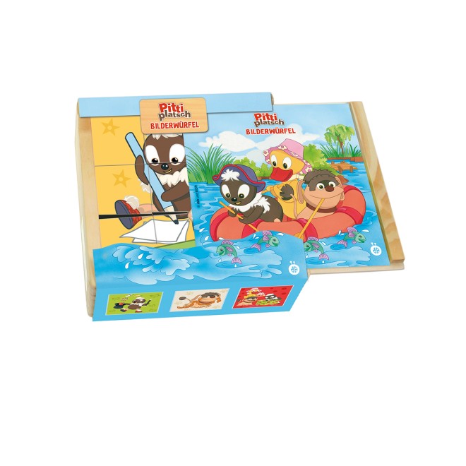 UNSER SANDMÄNNCHEN Bilderwürfel "Pittiplatsch"
