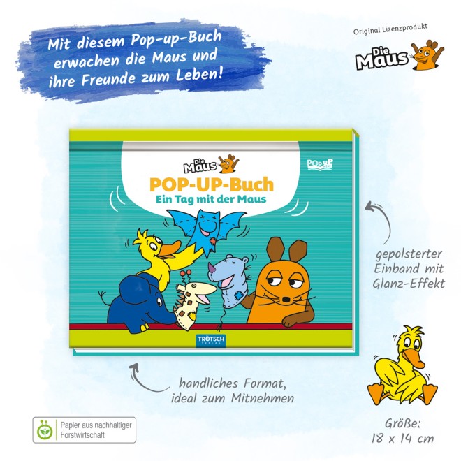 DIE MAUS Pop-up-Buch