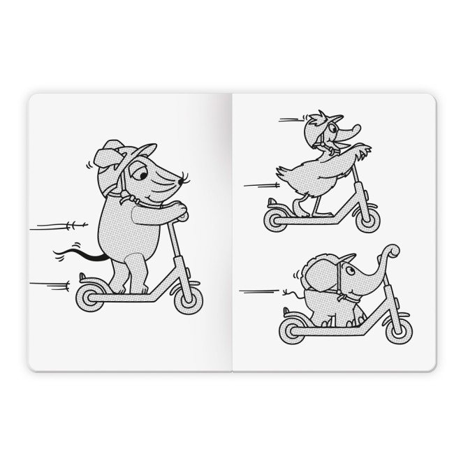 DIE MAUS Zaubermalbuch