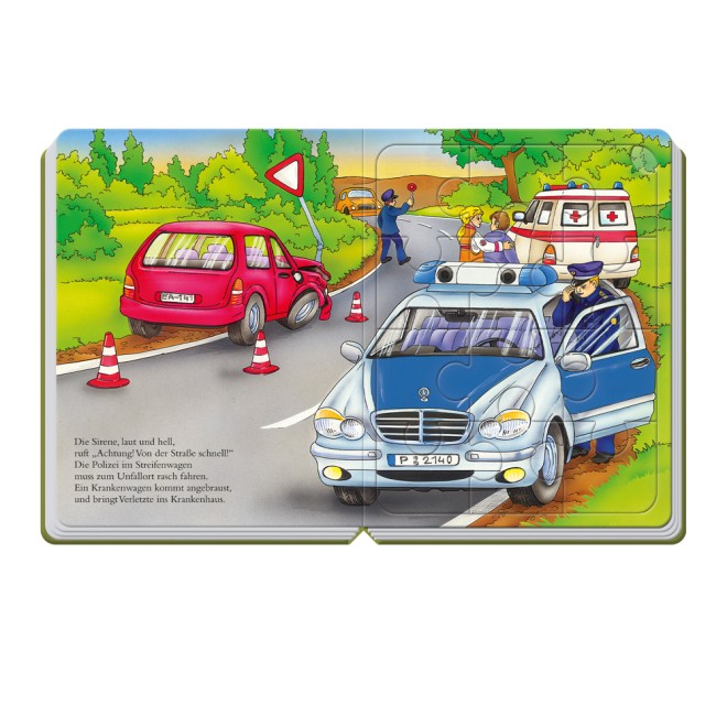 Mein tolles Puzzlebuch "Fahrzeuge"