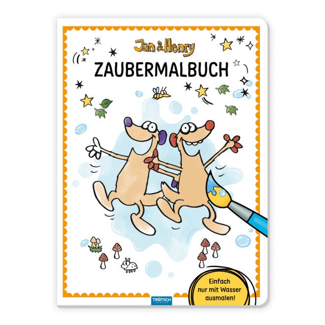 JAN & HENRY Zaubermalbuch