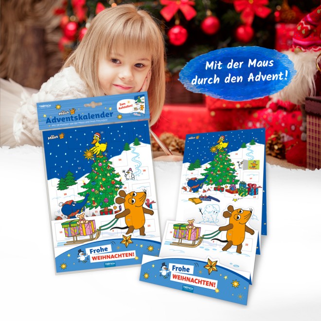 Die Maus Aufstell-Adventskalender