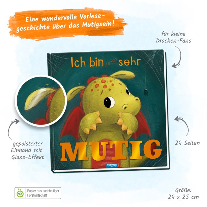 Vorlesebuch "Ich bin (nicht) sehr mutig"
