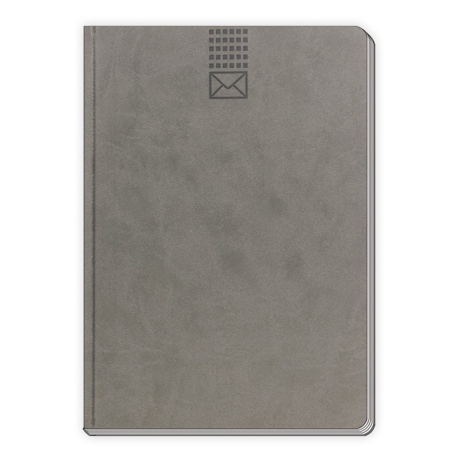 Adressbuch A 5 Soft anthrazit