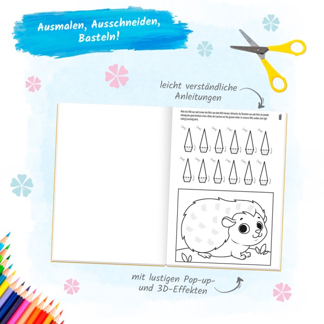 Bunte Mal- und Basteltiere "Heimische Tierwelt"