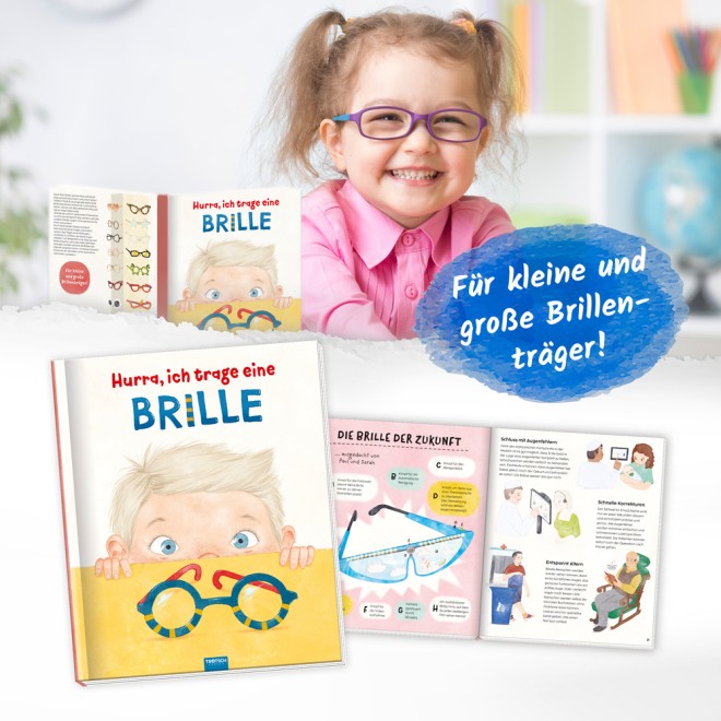 Hurra, ich trage eine Brille