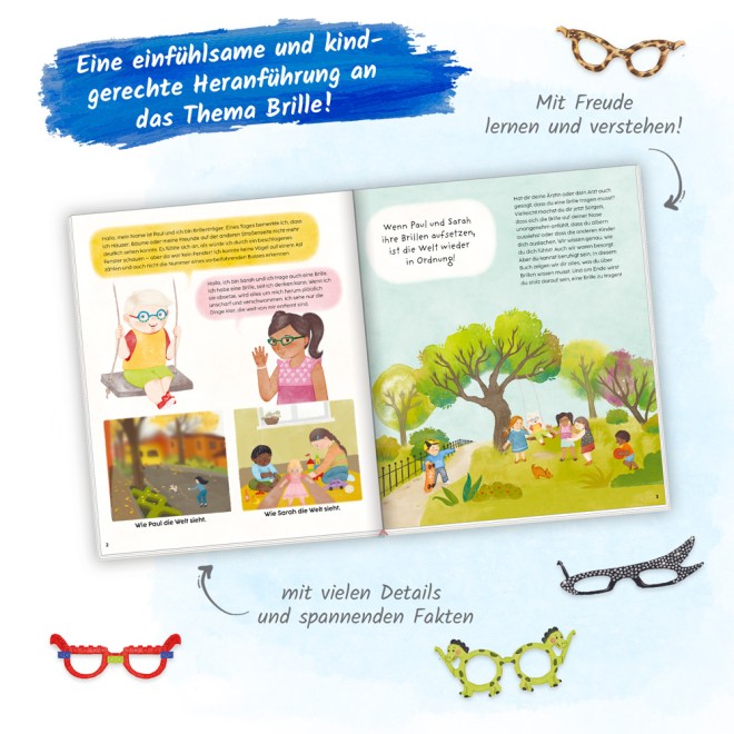 Hurra, ich trage eine Brille