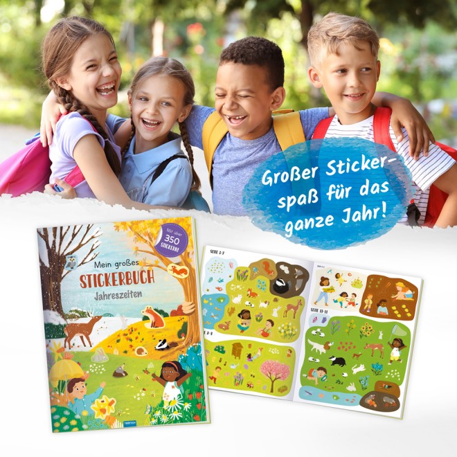 Mein großes Stickerbuch "Jahreszeiten"