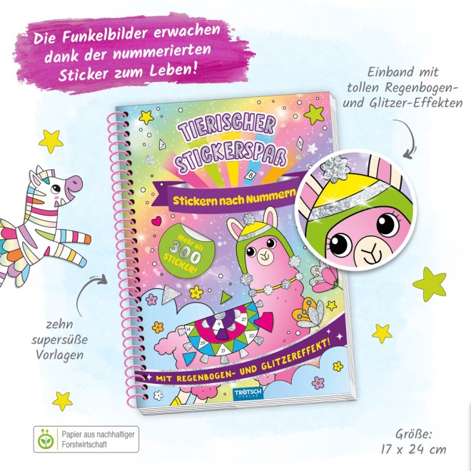 Tierischer Stickerspaß