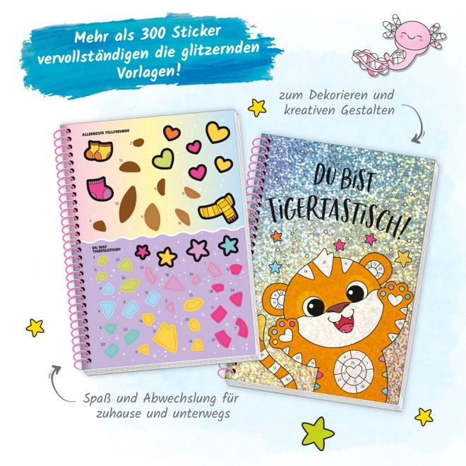 Tierischer Stickerspaß