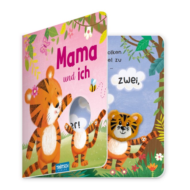 Fingerpuppenbuch "Mama und ich"
