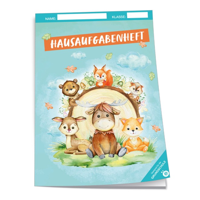 Hausaufgabenheft Grundschule Waldfreunde