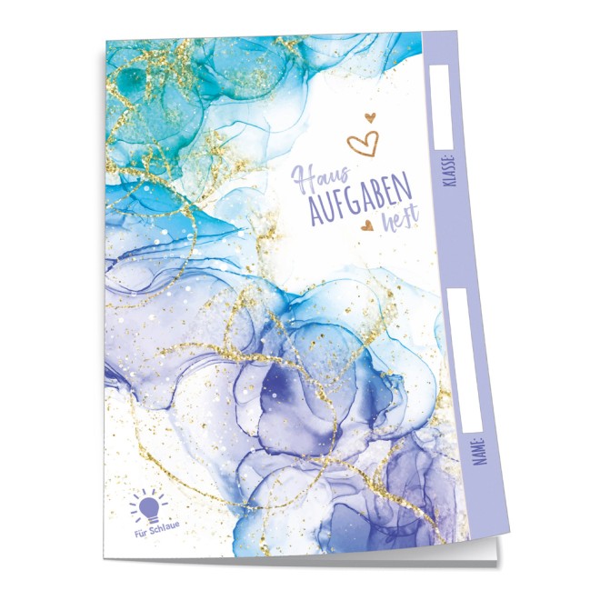 Hausaufgabenheft für Schlaue Glitter