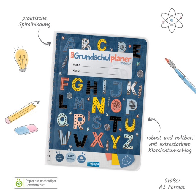 Grundschulplaner Buchstaben 26/27