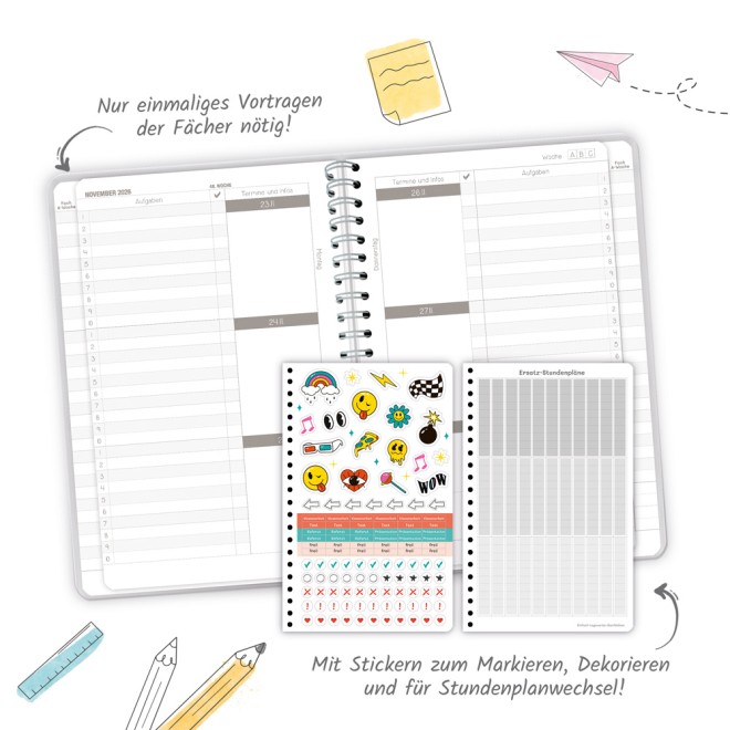 Gymnasialplaner LIGHT 26/27