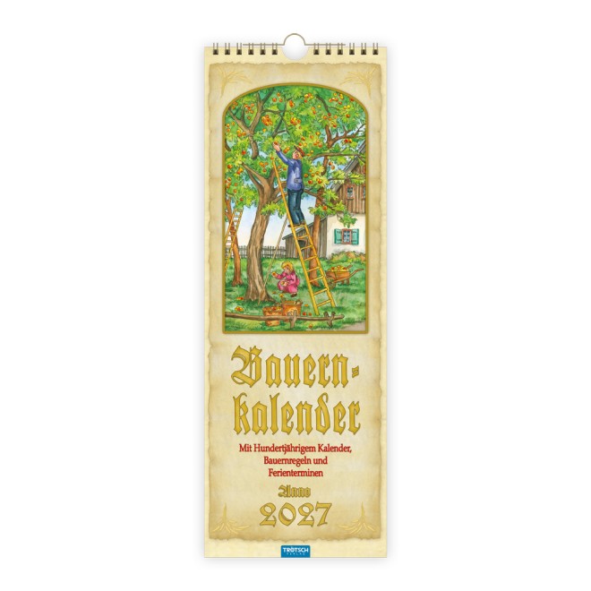 Maxi-Streifenkalender Bauernkalender 2027
