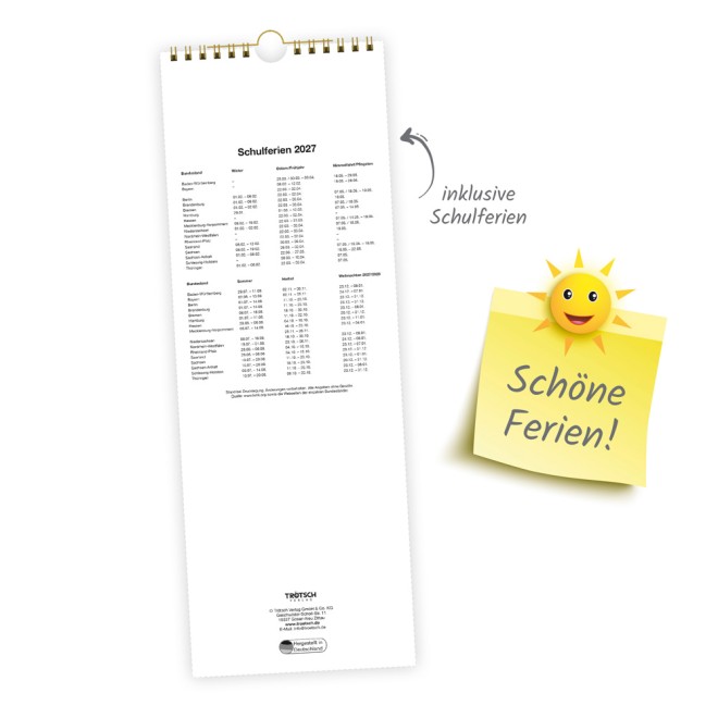 Maxi-Streifenkalender Bauernkalender 2027