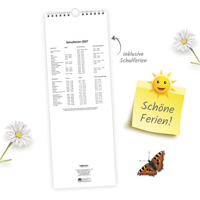 Maxi-Streifenkalender Omas Kalender 2027