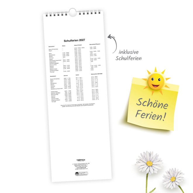 Maxi-Streifenkalender Landliebe 2027