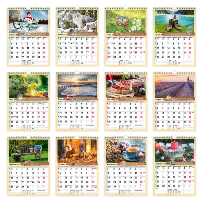 Classickalender Rentnerkalender 2027