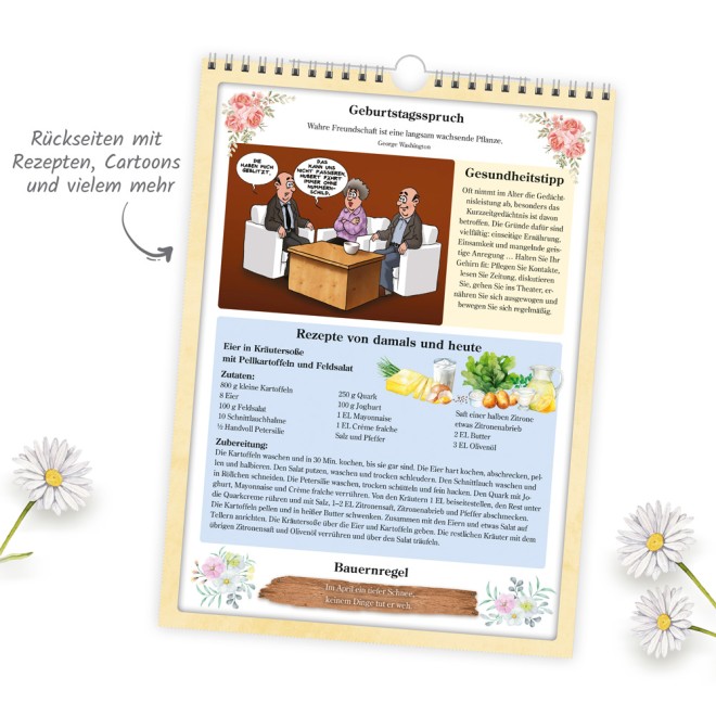 Classickalender Rentnerkalender 2027