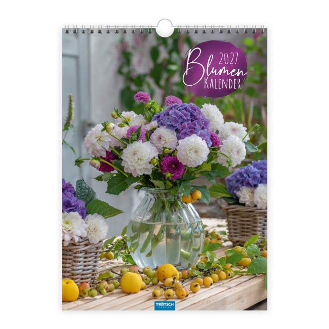 Classickalender Blumenkalender 2027
