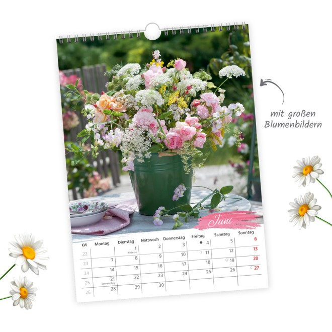 Classickalender Blumenkalender 2027