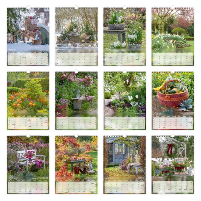 Classickalender Gartenfreunde 2027
