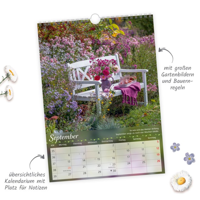Classickalender Gartenfreunde 2027