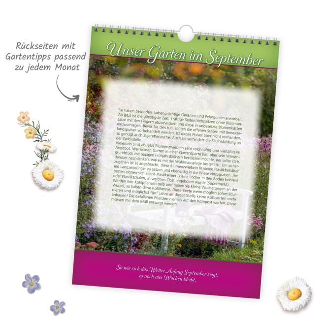 Classickalender Gartenfreunde 2027