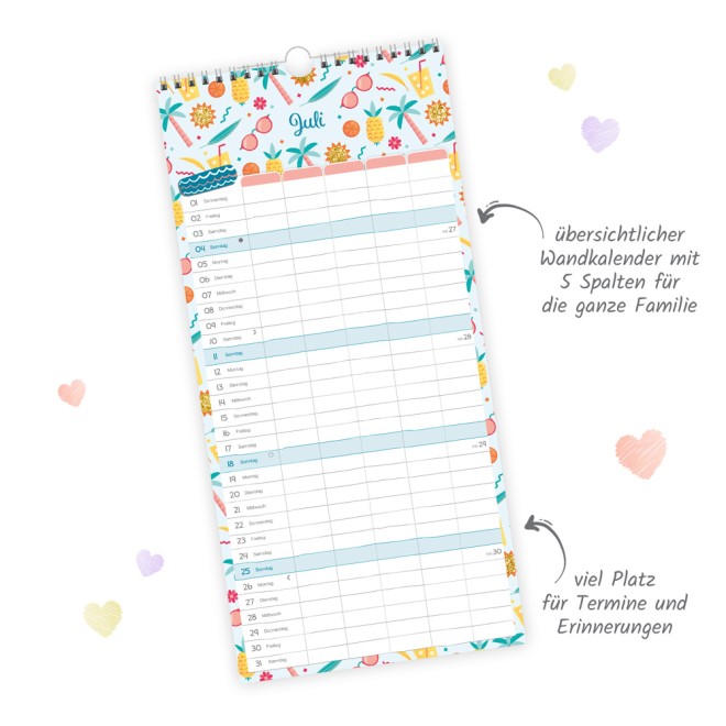Familienkalender Familienterminer 2027