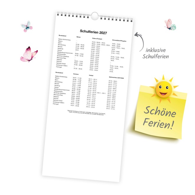 Familienkalender Waldfreunde 2027
