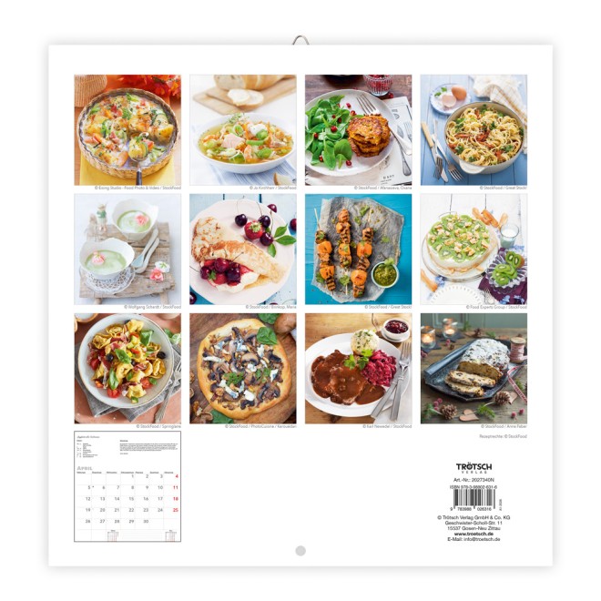 Broschürenkalender Küchenkalender 2027