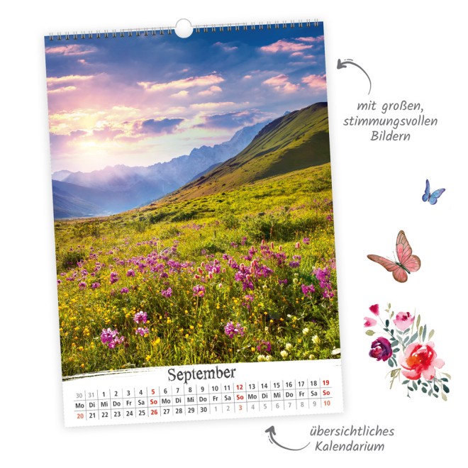 Großbildkalender Berglust 2027