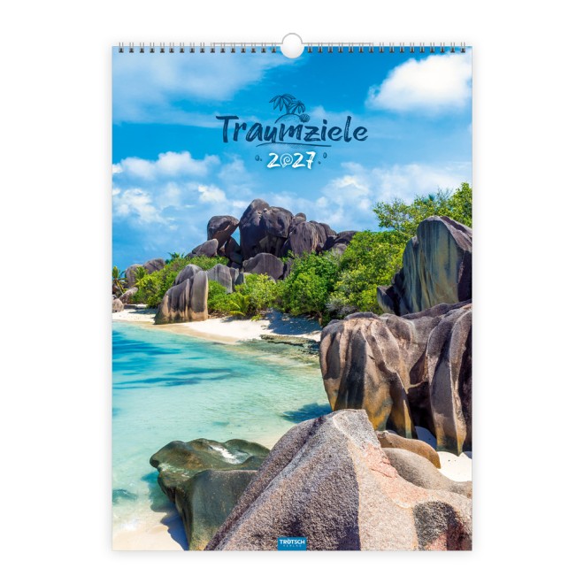 Großbildkalender Traumziele 2027