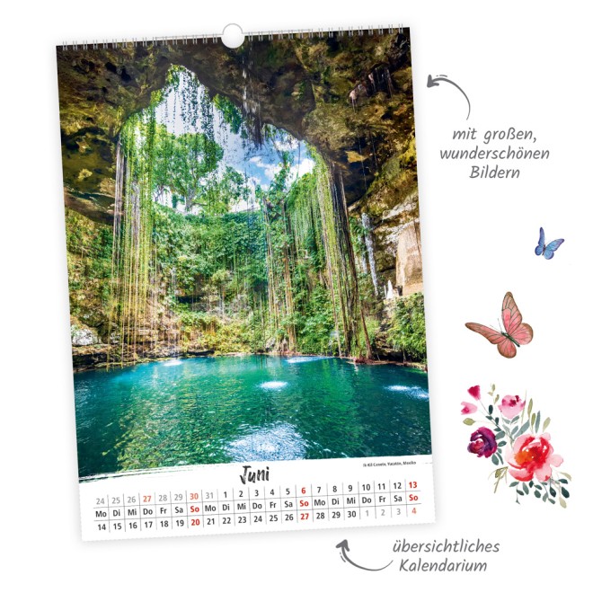Großbildkalender Traumziele 2027