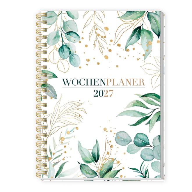 Wochenplaner A5 mit Wire-O Modern 2027