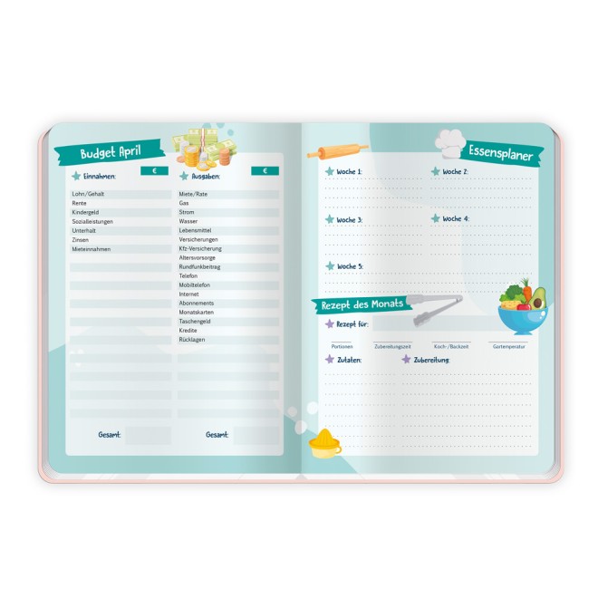 Wochenbuch Familienplaner 2027
