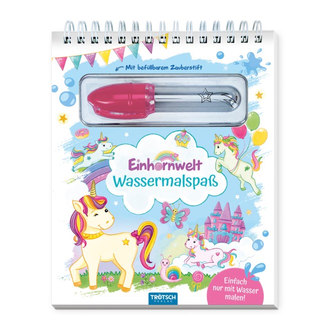 Wassermalspaß "Einhornwelt"
