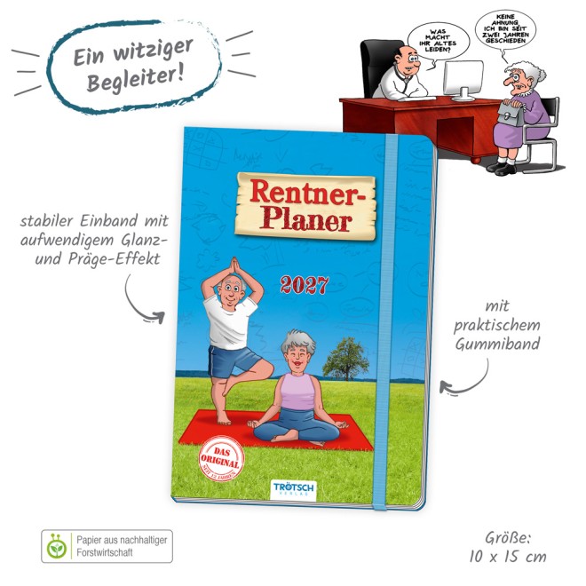 Buchkalender Rentnerplaner 2027