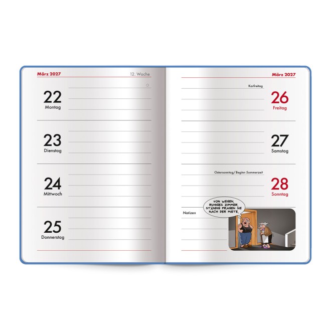 Buchkalender Rentnerplaner 2027