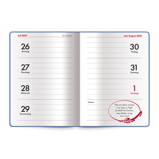 Buchkalender Rentnerplaner 2027