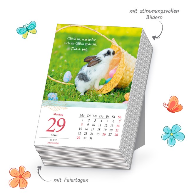 Abreißkalender Gedanken und Sprüche 2027