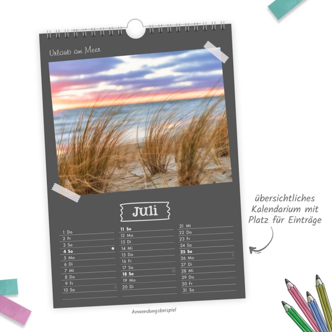 Foto- und Bastelkalender A4 2027