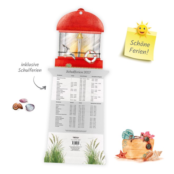 Familienkalender Leuchtturm 2027