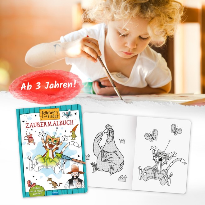 PETTERSSON & FINDUS Zaubermalbuch
