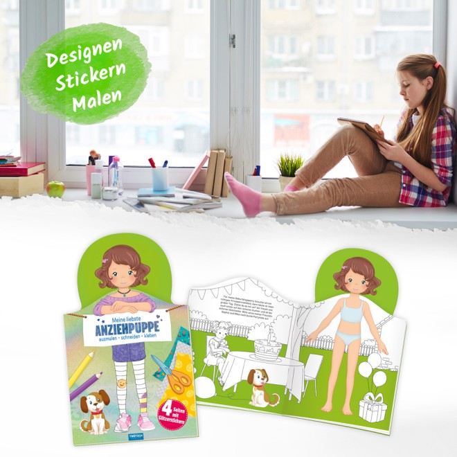 Beschäftigungsbuch "Meine liebste Anziehpuppe"