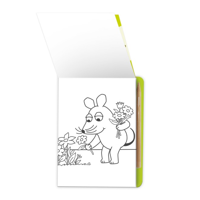 DIE MAUS Mini-Kratzblock "Jahreszeit"