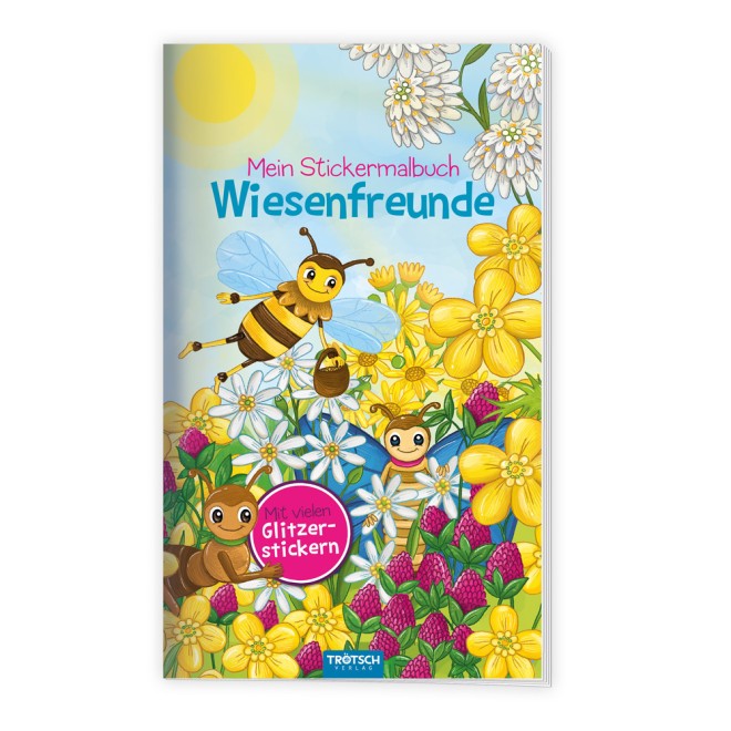 Stickermalbuch "Wiesenfreunde"